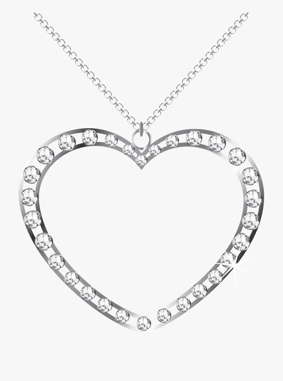 Jewelry Clipart Diamond Heart