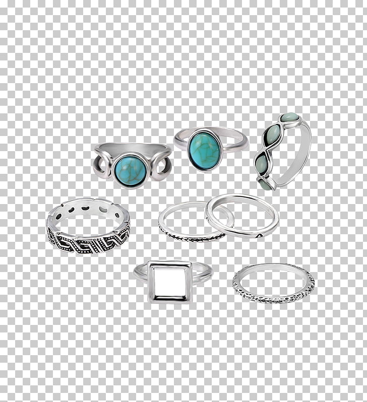 Turquoise Ring Jewellery Clothing Anklet, ring PNG clipart