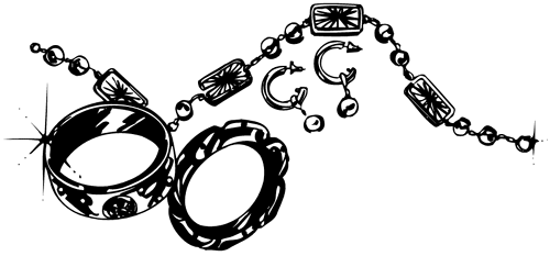 Free jewelry cliparts.