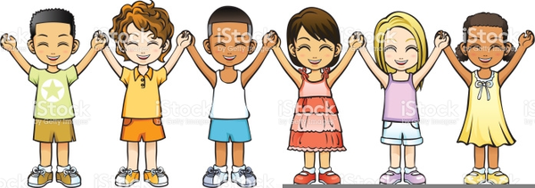 Free Clipart Kids Holding Hands