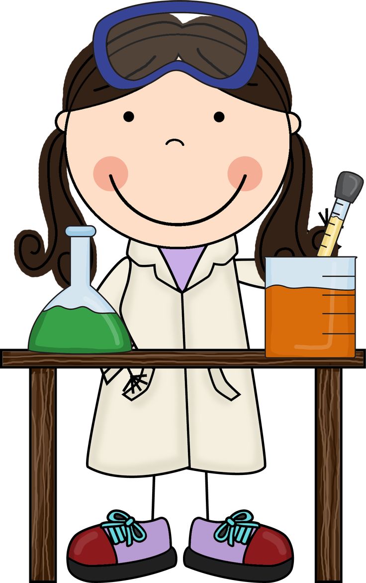 free clipart kids science