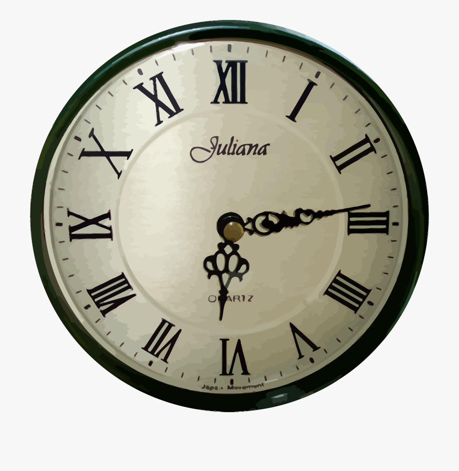 Printable vintage clock.