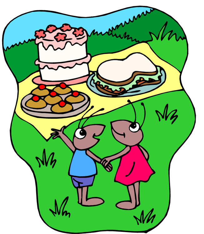 picnic clipart scene