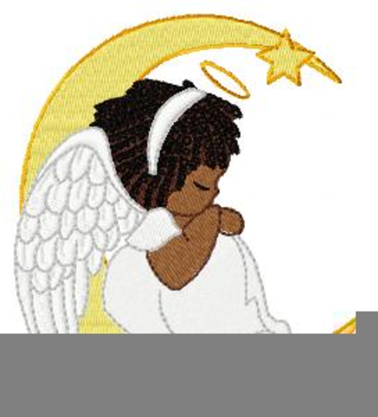 Free African American Angel Clipart