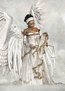 African american angels.