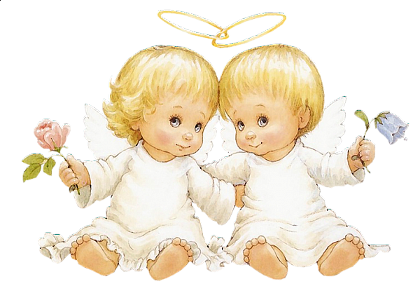 Two baby angels.