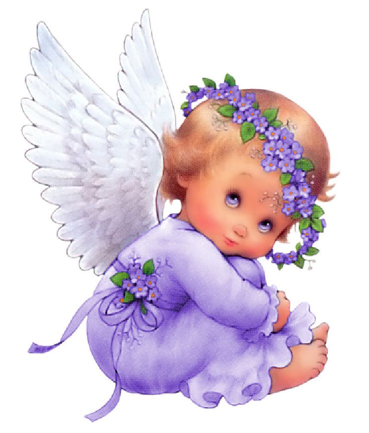 Angels Clipart pink baby