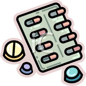 free clipart packs pills
