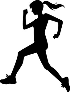 free clipart person running