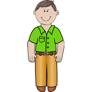 free clipart person standing
