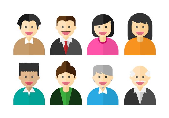 People icon vector.