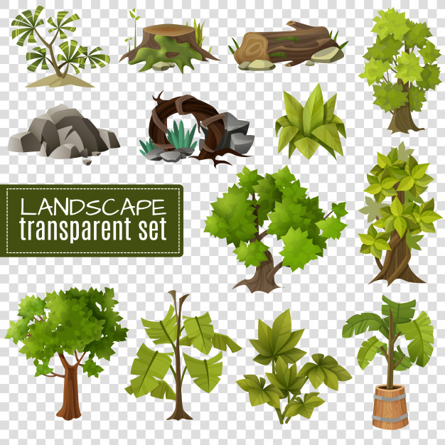 free clipart plants transparent landscape