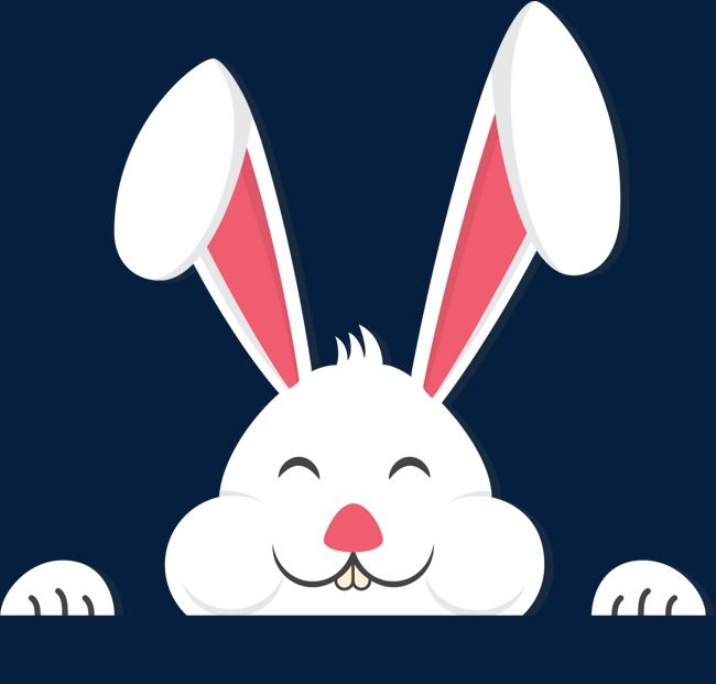 Easter Bunny, Little White Rabbit, Small Animal PNG and