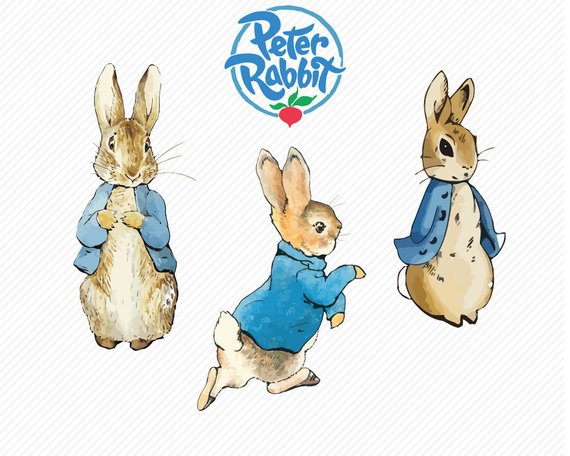 Peter Rabbit svg, Peter Rabbit clipart, Peter Rabbit