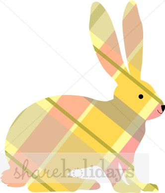 Bunny clipart modern, Bunny modern Transparent FREE for