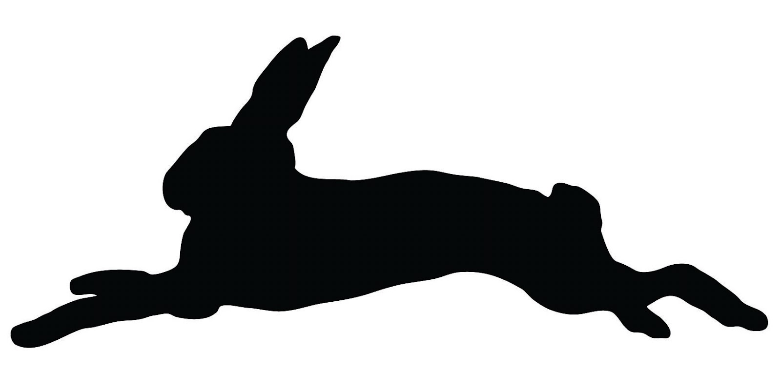 Free rabbit silhouette.