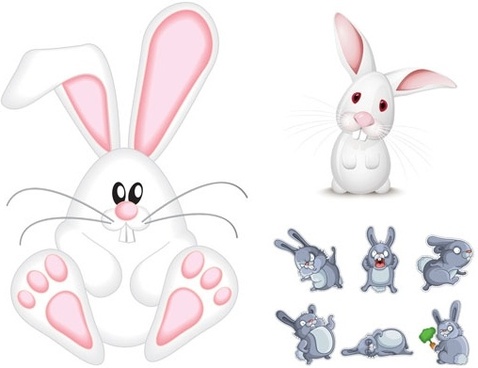 Rabbit free vector download