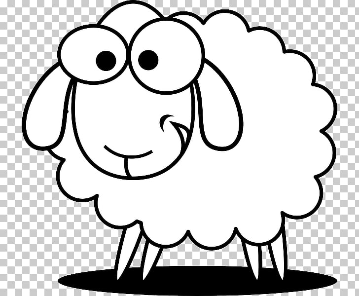 Black sheep White Website , Cute lamb PNG clipart