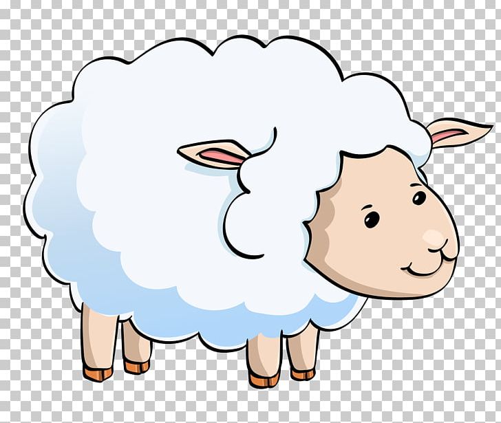 Sheep farming illustration.