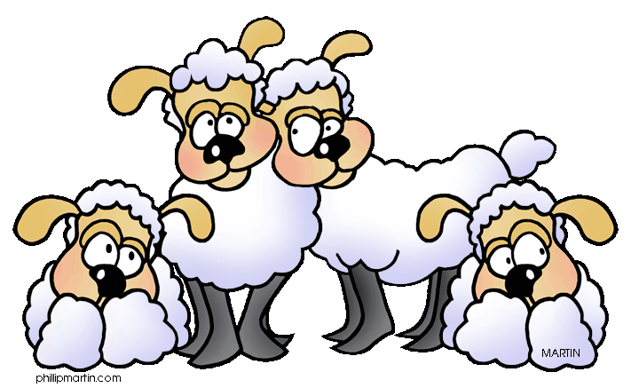 Sheep clipart lost.