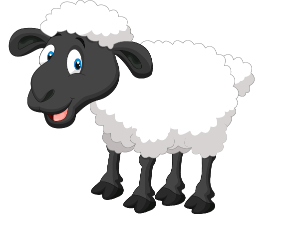 Sheep vector graphics.