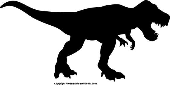 Home Free Clipart Silhouette Clipart Silhouette T Rex