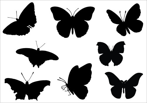 Free Butterfly Silhouette, Download Free Clip Art, Free Clip