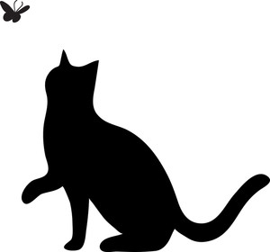 Dog And Cat Silhouette Clip Art Free
