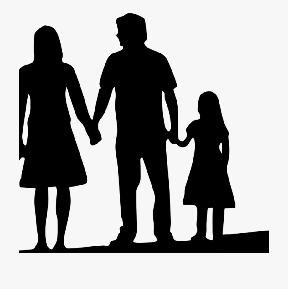 Free family silhouette.