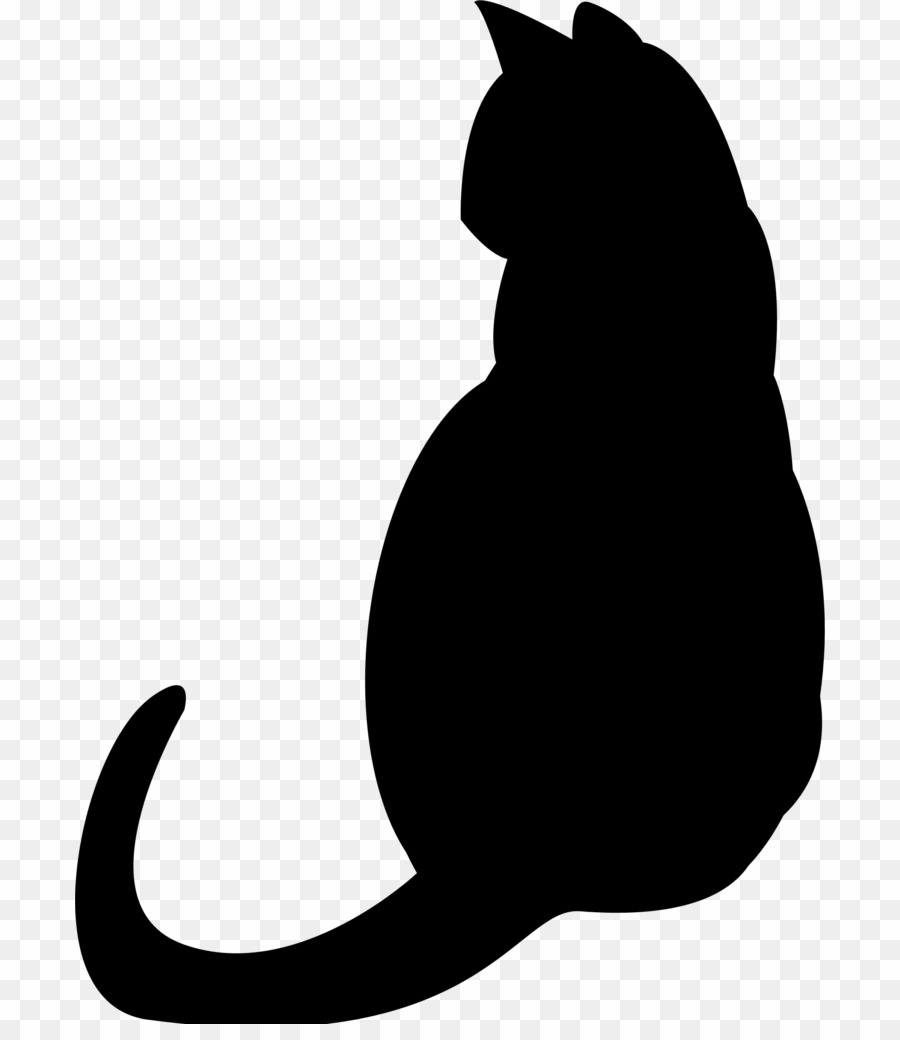 Silhouette Transparent Background Cat PNG Cat Silhouette