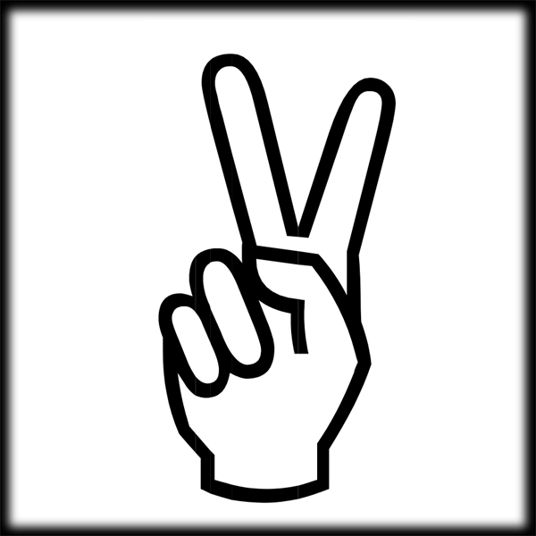 Free peace symbol.