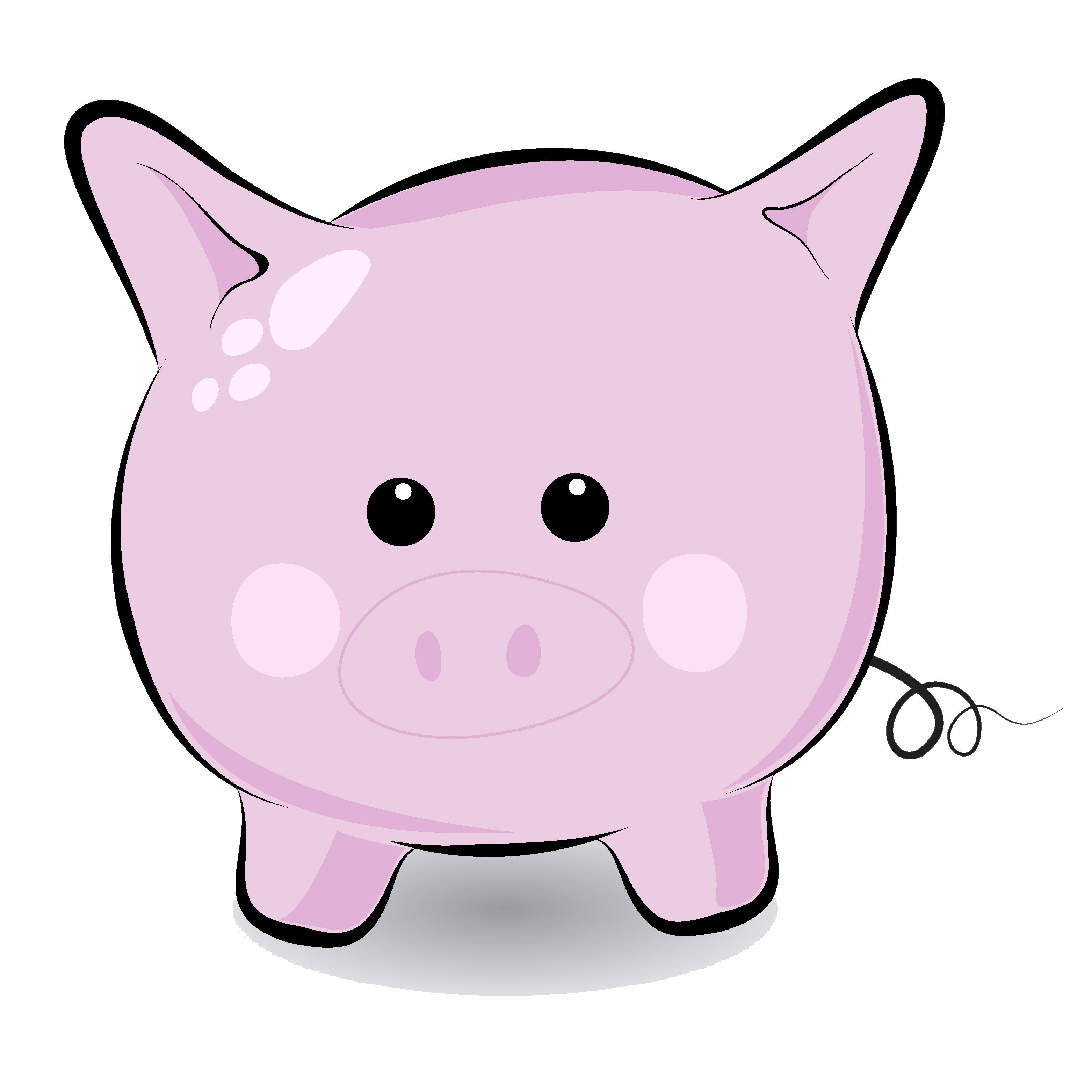 Free Cute Pig Pictures Cartoon, Download Free Clip Art, Free