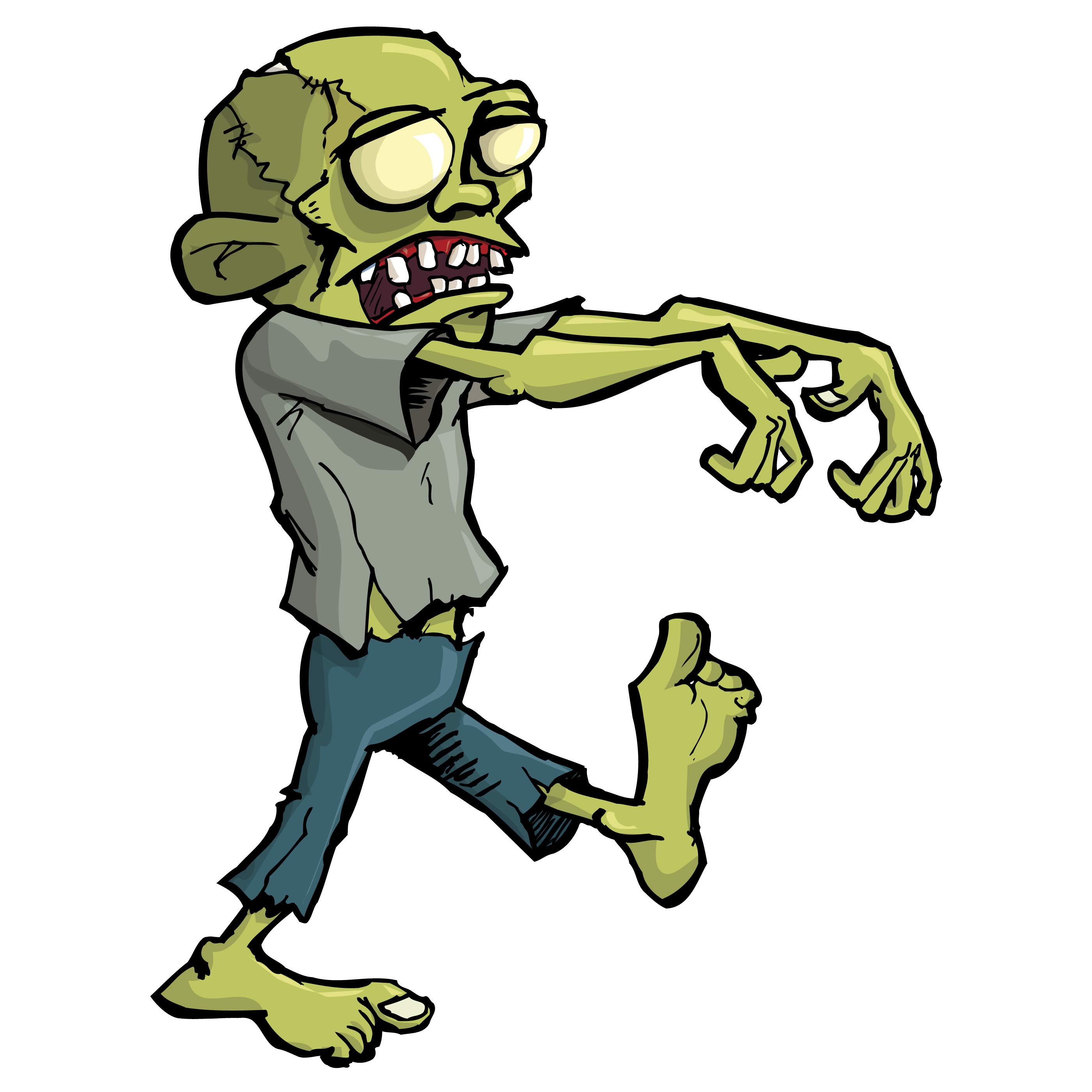 Free zombie clipart.