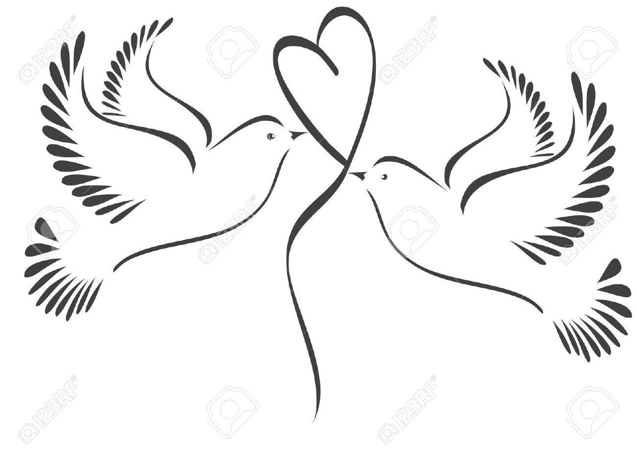 Free Two Doves Cliparts, Download Free Clip Art, Free Clip