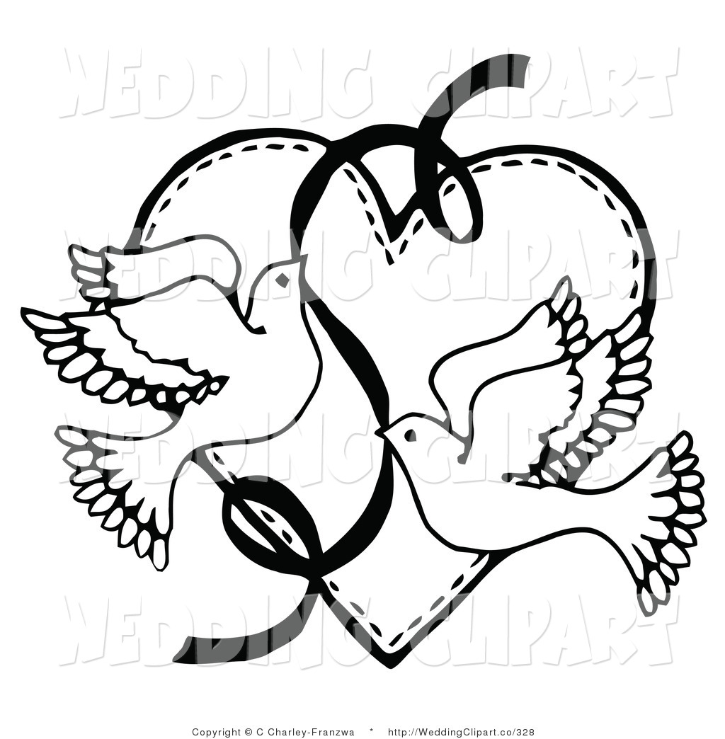 Wedding Dove Clipart