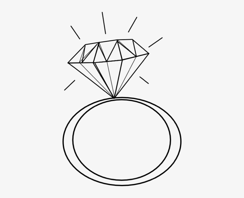 Wedding ring diamond.