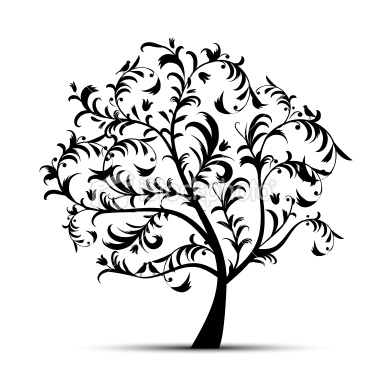Silhouette clipart image.