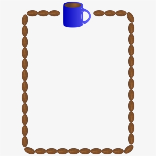 Free Coffee Borders Transparent Clipart , Png Download