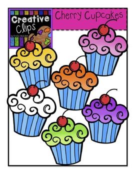 Free cherry cupcakes.