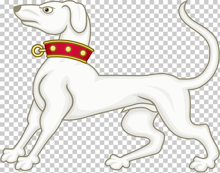 Greyhound Lines Dog breed Cat Royal badges of England White