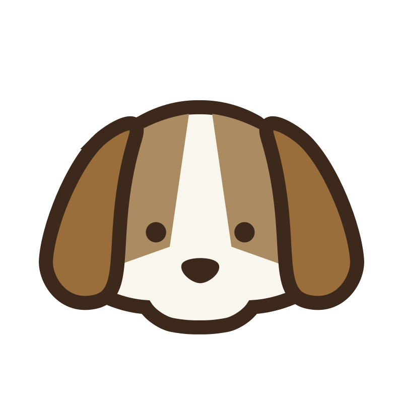 Clipart dogs cute.
