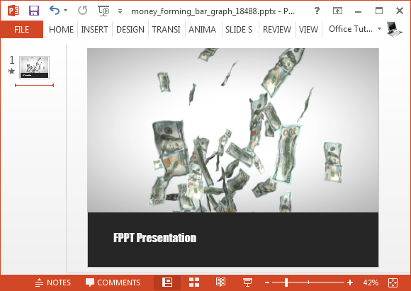 Animated Money Video Backgrounds For PowerPoint