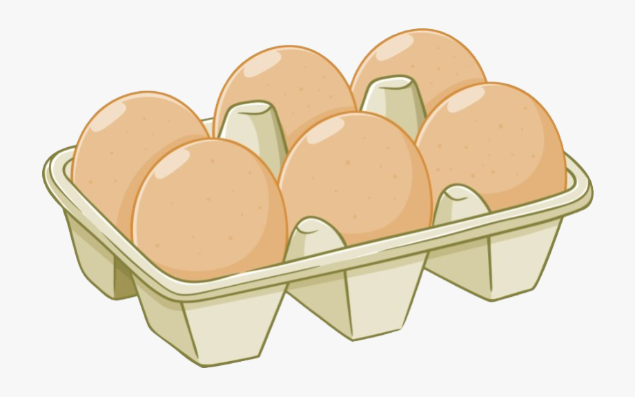 Egg carton drawing.