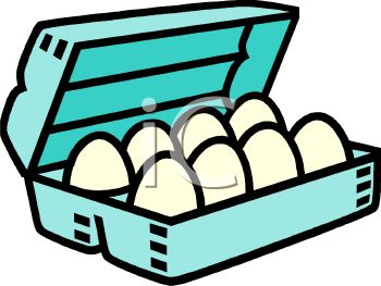 free egg clipart carton