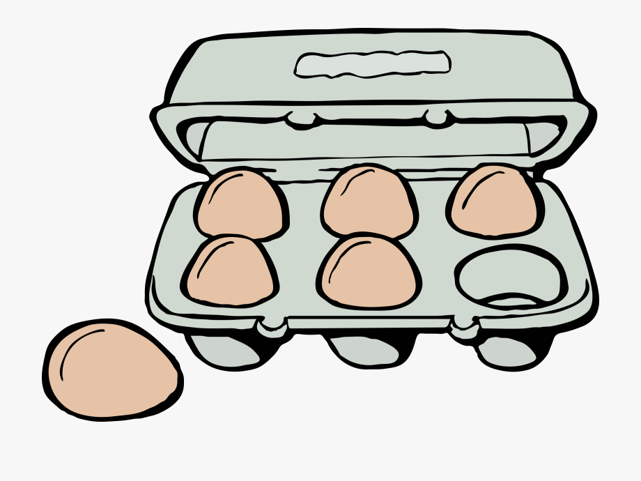 Unique Egg Carton Clipart