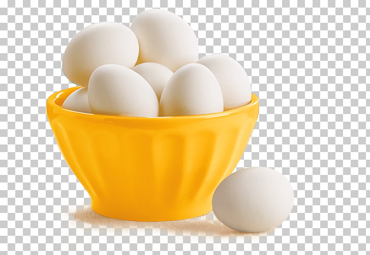 Boiled egg eating.