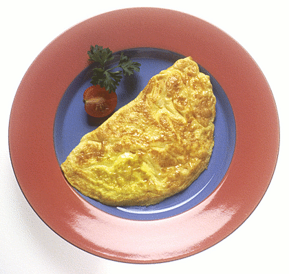 Free simple omelet.