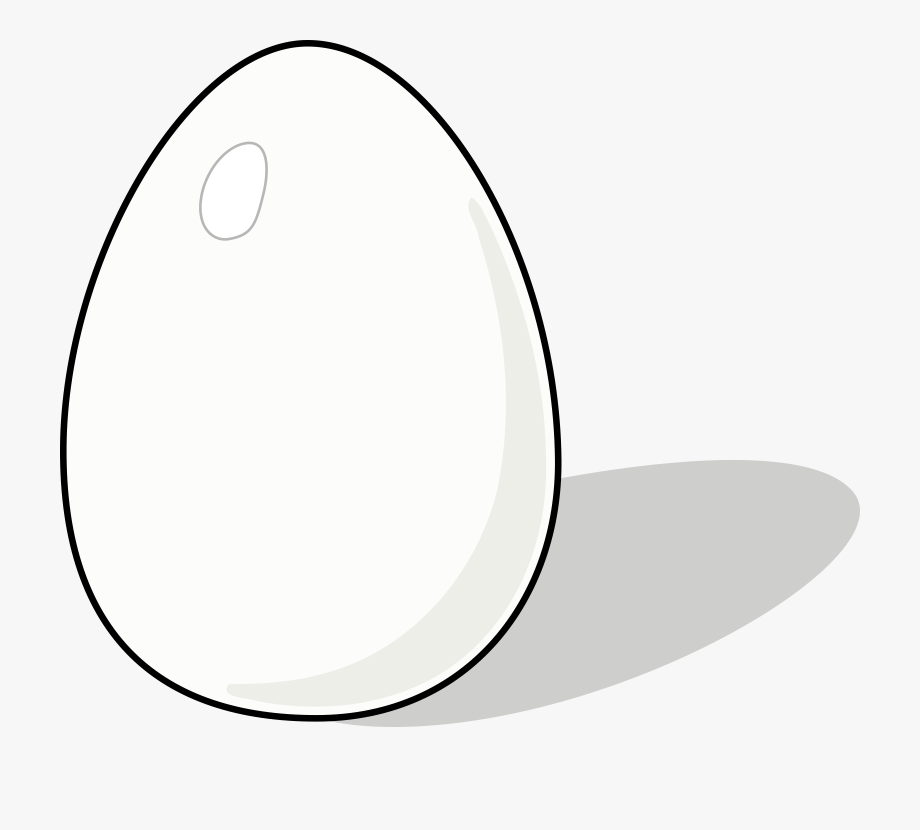 Egg Clipart Black And White