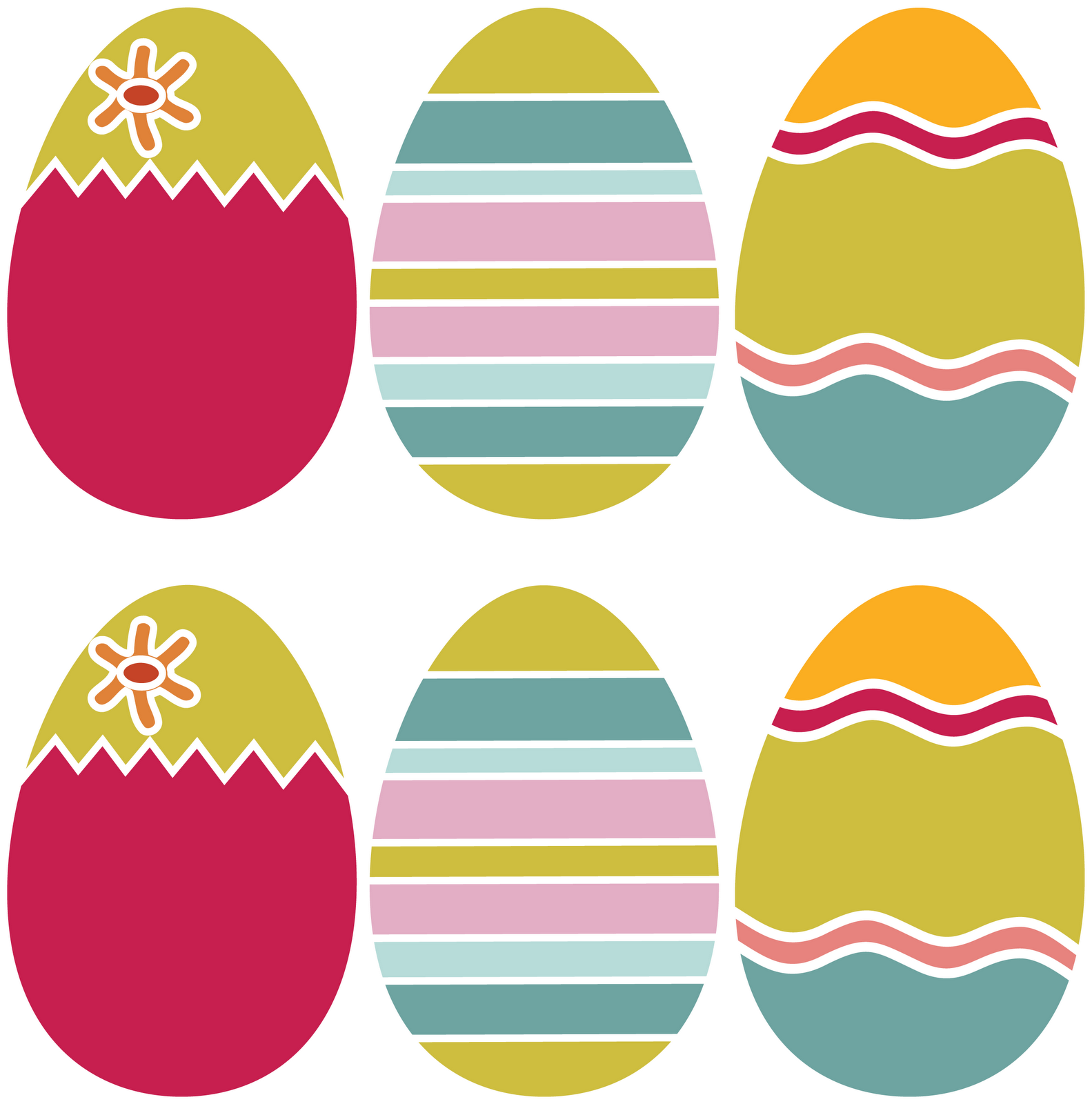 Eggs clipart template, Eggs template Transparent FREE for
