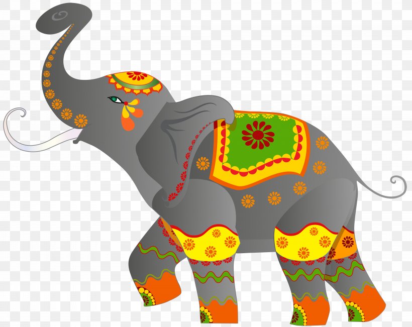 Indian Elephant Clip Art, PNG,